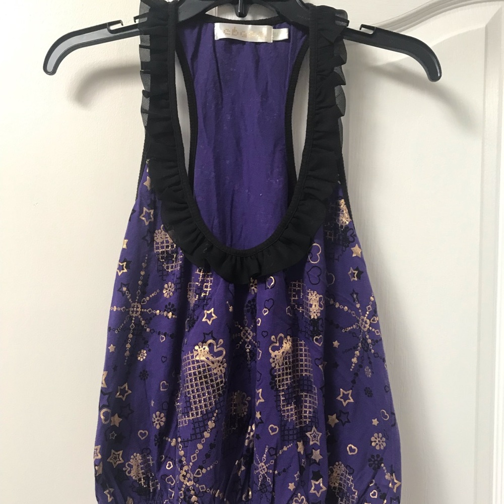 3/$15 Skull print tank